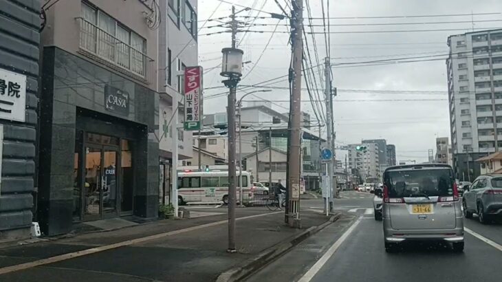 【緊急走行一瞬】転院搬送!鹿児島市立病院NICUドクターカー