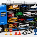 救急車のミニカー緊急走行テスト。しかし、１台だけ救急車ではありません！サイレンあり One Car is Not an Ambulance Minicar.