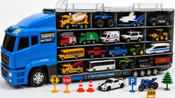 救急車のミニカー緊急走行テスト。しかし、１台だけ救急車ではありません！サイレンあり One Car is Not an Ambulance Minicar.