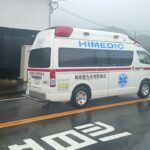 【緊急走行】TCD搭載!台風の真っ最中の救急搬送!指宿南九州消防組合指消救急3