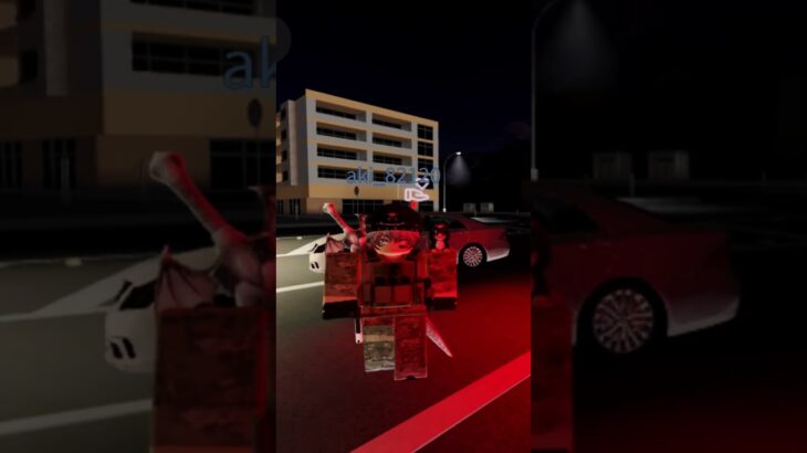 スピード違反者を追跡する覆面パトカー！　　　　　　　　　　　　　　#すくば市 #roblox #警察#緊急走行 #緊急車両