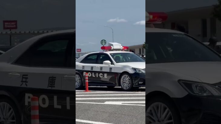 🚨レーダーパトカー🚨兵庫県警🚨赤色灯🚨 #レーダーパトカー #パトカー #赤色灯 #兵庫県警 #shorts #shortvideo #short
