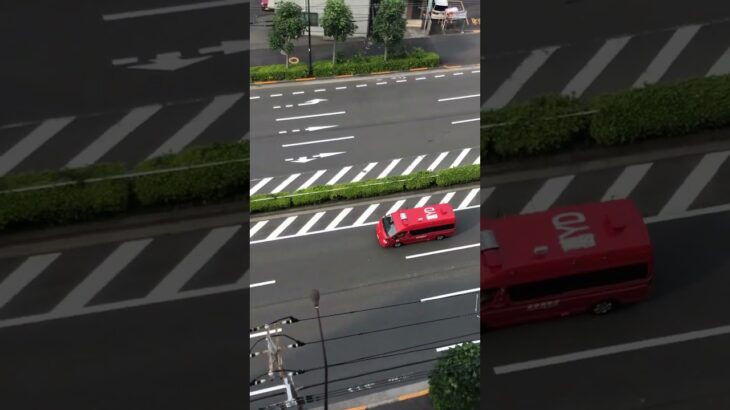 消防指揮車緊急走行🚨🦺