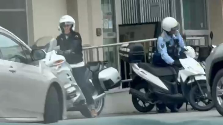 🚨署に戻ってきた警察官達🚨兵庫県警🚨 #白バイ #警察官 #白バイ隊員 #パトカー #警察バイク #兵庫県警