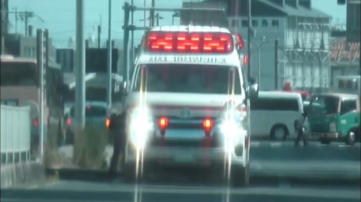 🚨響き渡るサイレン🚨救急車🚨緊急走行🚨川西市消防本部🚨 #救急車 #緊急走行 #赤色灯 #サイレン