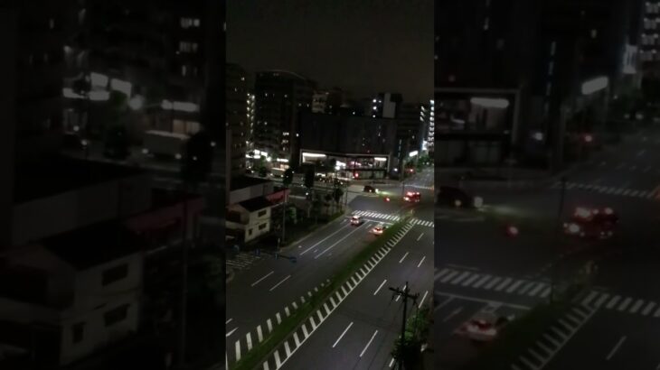 トヨタハイエース消防指揮車緊急走行🚨🦺