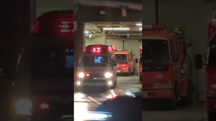 救急車が緊急出動！！