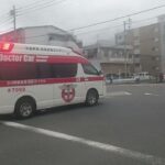 【緊急走行】交差点進入!米盛病院救命救急センタードクターカー