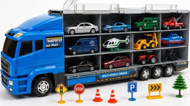 坂道走る『救急車＆バス』のミニカーで緊急走行テスト！サイレンあり