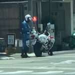 🚨白バイを発見🚨白バイ🚨赤色灯🚨兵庫県警🚨 #白バイ #赤色灯 #兵庫県警 #白バイ隊員