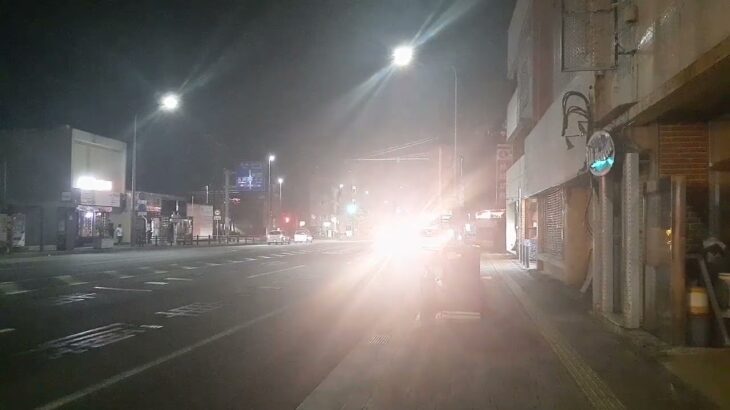 沖縄警察署　胡屋覆面パトカー緊急走行
