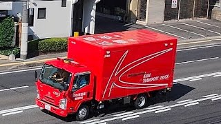 消防車　緊急走行