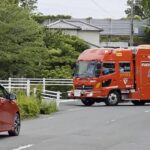 【消防車緊急走行】救助事案入電⚡︎合成音声響かせ緊急走行‼︎ 〈友人提供〉