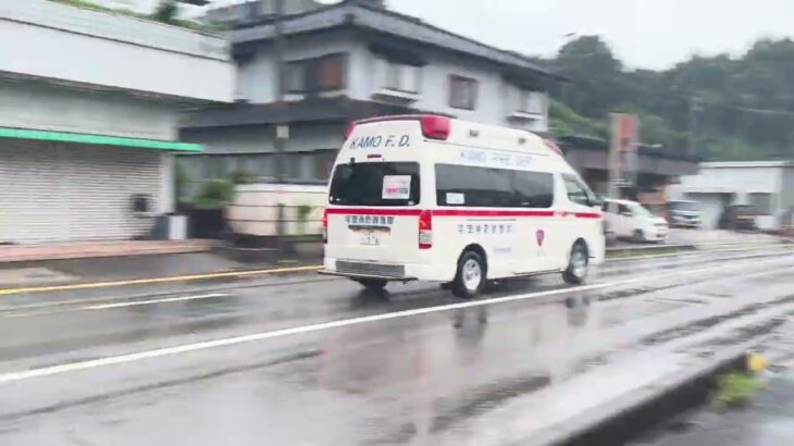 【緊急走行】可茂消防事務組合南消防署　西可児分署　救急西可児1