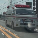 緊急走行！緊走する筑西広域消防本部救急隊（大和救急1）