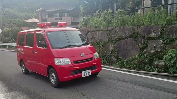 【緊急走行】転戦出場!武3丁目で救助事案発生!鹿児島市消防局西予防指導1(西指揮代車運用中)
