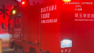 消防車・救急車。緊急走行・出場シーン！パート56。