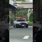 🚨交差点をUターンするパトカーが格好いい🚨 #パトカー #赤色灯 #Ｕターン #shorts #shortvideo #short