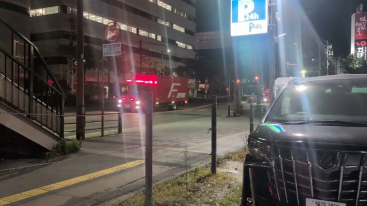 [福岡市消防局] 緊急走行まとめ集in中央消防署管轄車両
