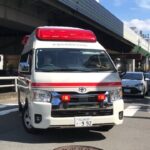【緊急走行】当病院に到着！医誠会国際総合病院　ドクターカー