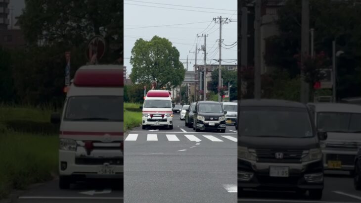 (緊急走行)東京消防庁救急車緊急走行！