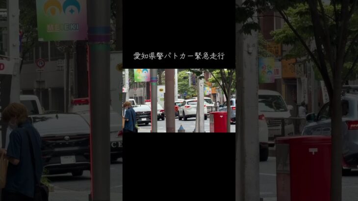 愛知県警パトカー緊急走行 #愛知県警#パトカー#緊急走行