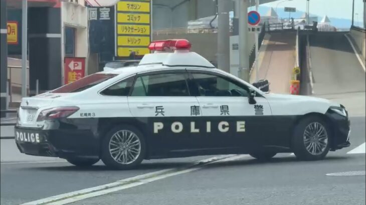 🚨パトカー🚨兵庫県警🚨走行動画🚨パトロール🚨 #パトカー #兵庫県警