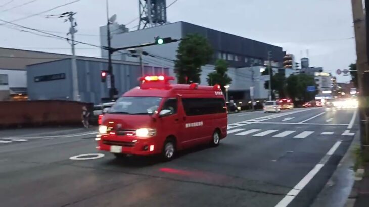【緊急走行】熊本市消防局中央消防署　都道府県指揮隊車