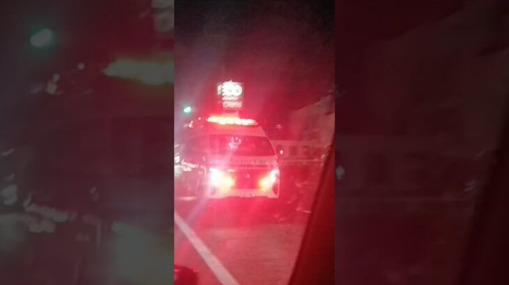 【緊急走行】交通事故発生!鹿児島市消防局高度救急隊ドクターカー