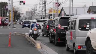 取締り　信号無視(赤色等)