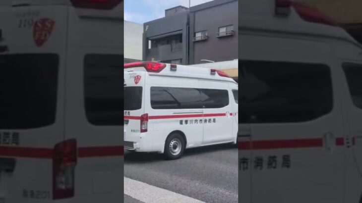 薩摩川内市消防局　中央消防署南部分署　南部救急２０１ #救急車