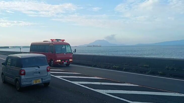 【緊急走行】レアな救援車に特命出場!鹿児島市消防局中本1号　南林寺救援