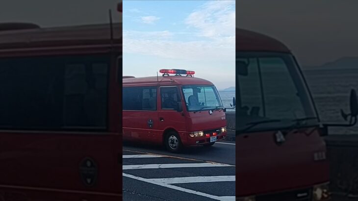【緊急走行】レアな救援車に特命出場!鹿児島市消防局中本1号　南林寺救援