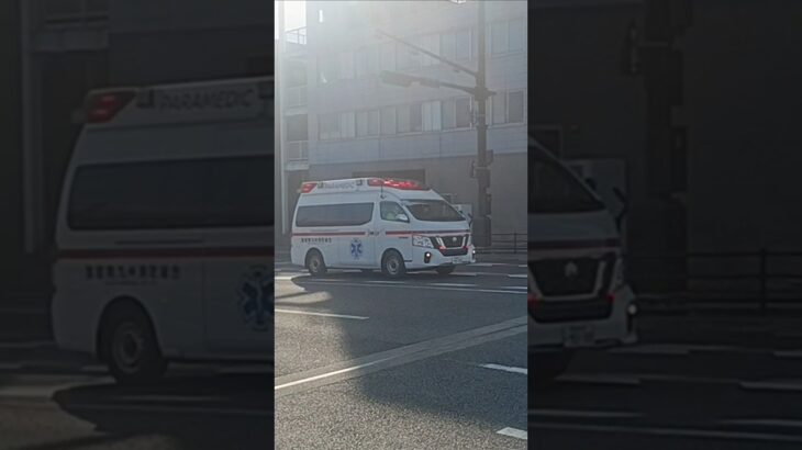 【緊急走行】南九州市から鹿児島市へ救急搬送!指宿南九州消防組合指消救急6