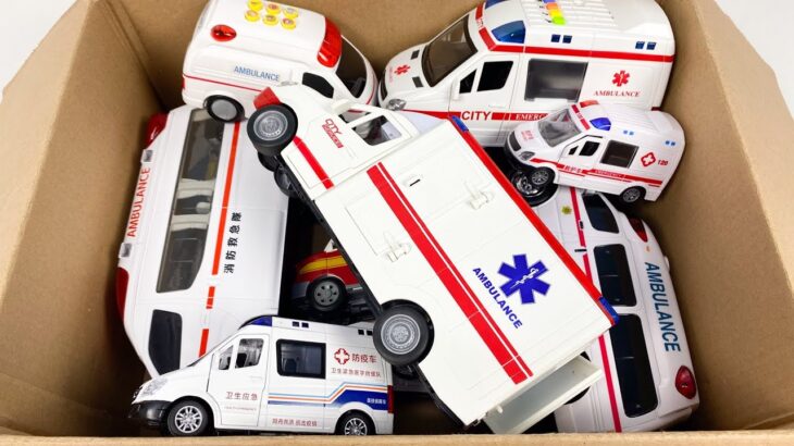 救急車のミニカー走る。坂道緊急走行テスト。サイレンあり☆Ambulance mini car run. Slope emergency driving test! There is a siren.