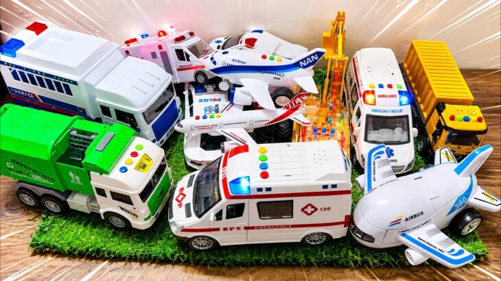 救急車のミニカー走る！緊急走行テスト。坂道走る☆Ambulance minicar runs in an emergency! Slope driving test