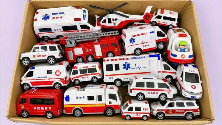 救急車のミニカー走る！緊急走行テスト！坂道走行です☆ Ambulance minicar runs in an emergency with sirens sounding