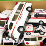 救急車のミニカー走る！緊急走行テスト！坂道走行です☆ Ambulance minicar runs in an emergency with sirens sounding!