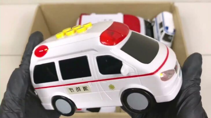 救急車のミニカー走る！緊急走行テスト！坂道走行です☆ Ambulance minicar runs in an emergency with sirens sounding!119
