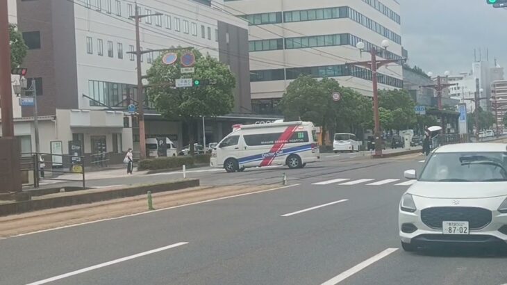 【緊急走行】転院搬送！今給黎総合病院DMATドクターカー