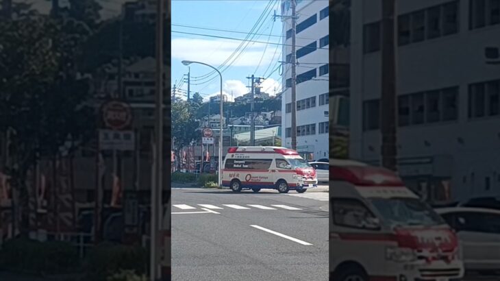 【緊急走行】鹿屋から鹿児島市へ長距離搬送!大隅鹿屋病院DMATドクターカー