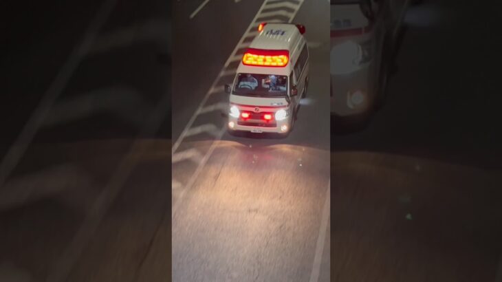 【緊急走行】南救急隊、緊急走行！！【堺市消防局】#shorts  #緊急走行 ＃消防車 #救急車 #emergency #fire #救急車＃サイレン