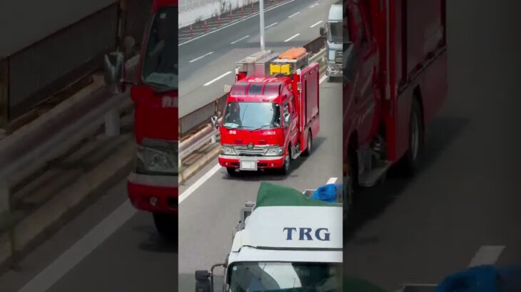 🚨消防車🚨帰還シーン🚨 #消防車 #川西市消防本部 #走行動画 #shorts #shortvideo #short #shortsfeed