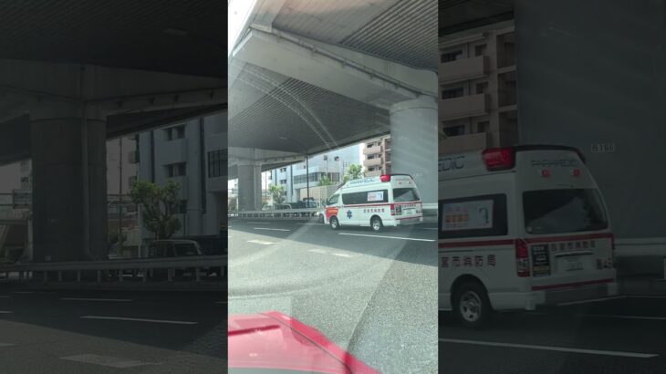 🚨救急車🚨緊急走行🚨西宮市消防局🚨 #救急車 #緊急走行 #shorts #shortvideo #short #shortsfeed