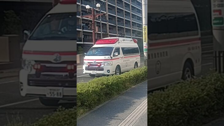 【緊急走行】ドクターカーとドッキングし救急搬送!鹿児島市消防局松元救急隊