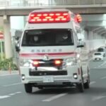 🚨😳西宮市で明石市消防局の救急車が緊急走行😳🚨 #救急車 #緊急走行 #明石市消防局