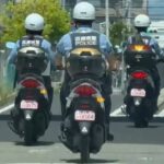 😳😳バイクの警察官達😳😳女性警察官☺️☺️ #警察官 #兵庫県警 #女性警察官 #警察バイク
