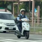 😊😊スクーターの警察官が格好いい😊😊 #警察官 #警察バイク #兵庫県警 #パトロール