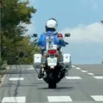 😳😳白バイが走ってた😳😳 #白バイ #白バイ隊員 #兵庫県警