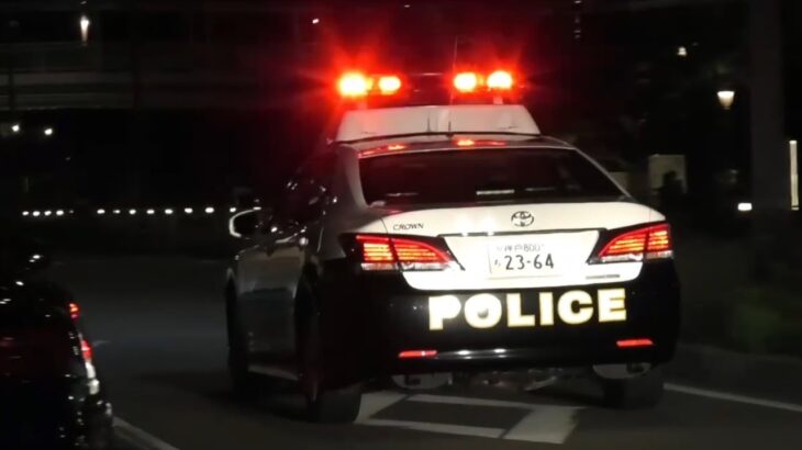 🚨パトカー🚨夜間のパトロール🚨兵庫県警🚨赤色灯🚨 #パトカー #兵庫県警 #赤色灯